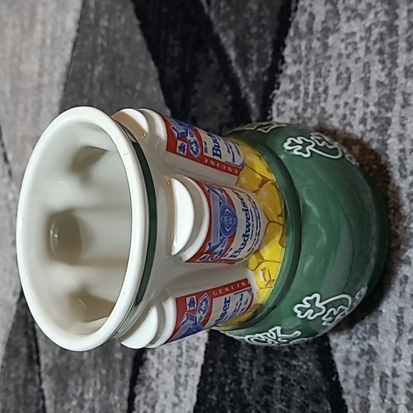 1993 ANHEUSER-BUSCH BUDWEISER 6PK LUCK O' THE IRISH BEER 🍺 STEIN - Picture 6 of 11